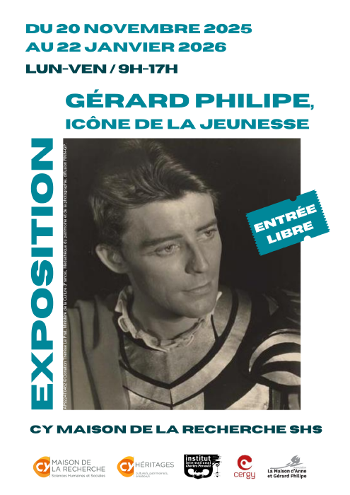 Affiche Exposition Gérard Philipe