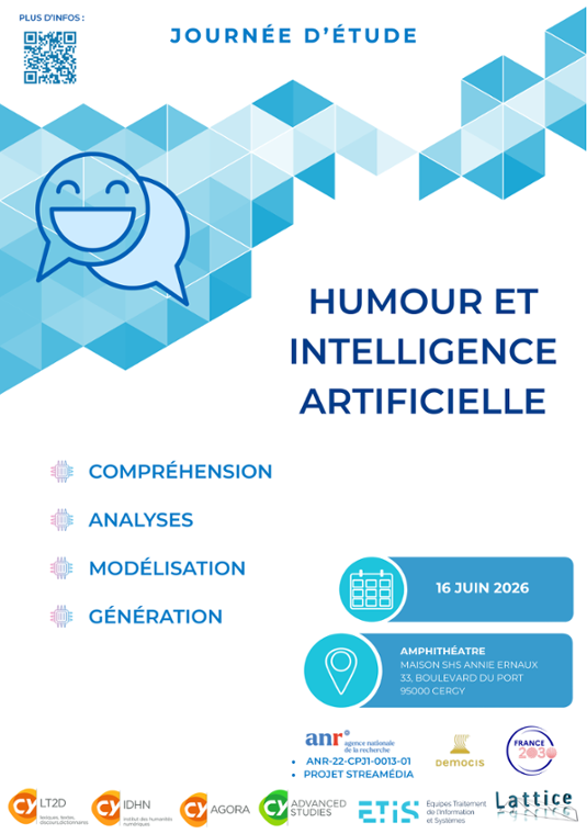 Appel à communications - Journée d'études Humour et Intelligence artificielle